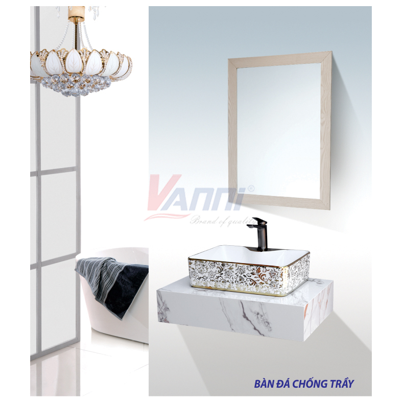 Bộ lavabo bàn đá vn‑bd04