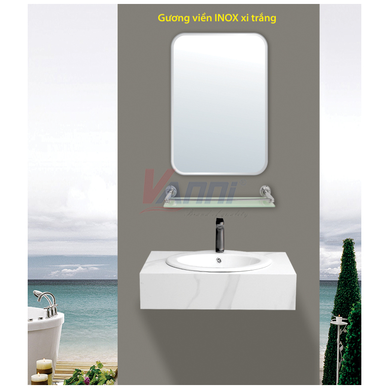 Bộ lavabo bàn đá vn‑bd08