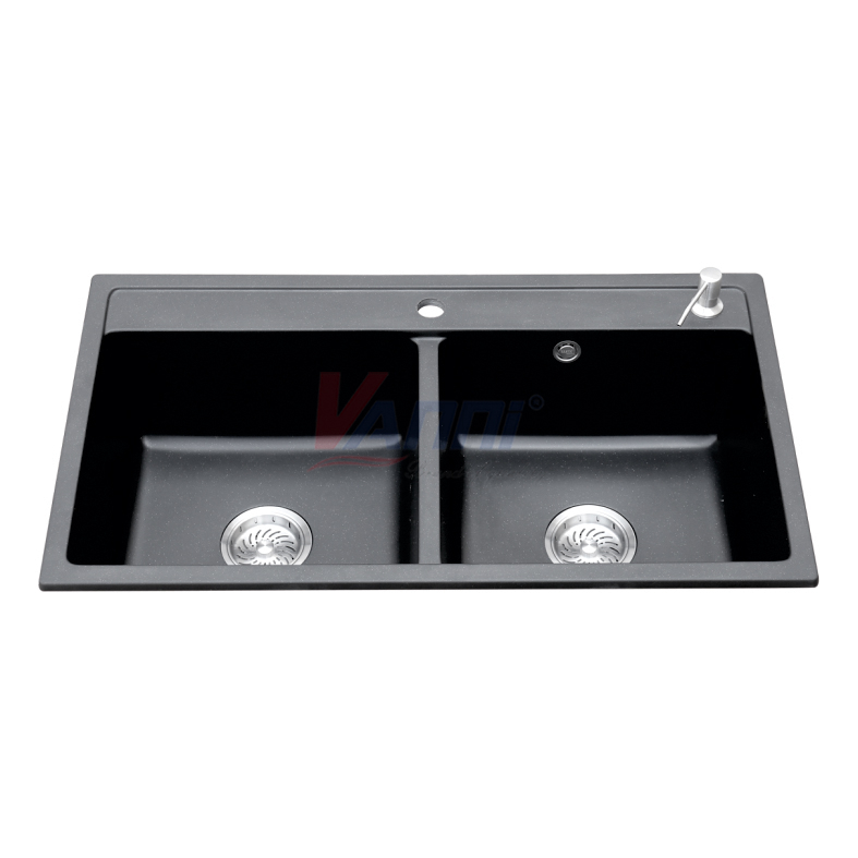 Chậu đá nhập cd-8649 đen