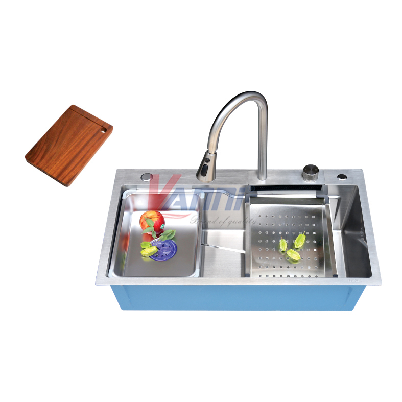 Chậu rửa chén inox 304 vn-7846va