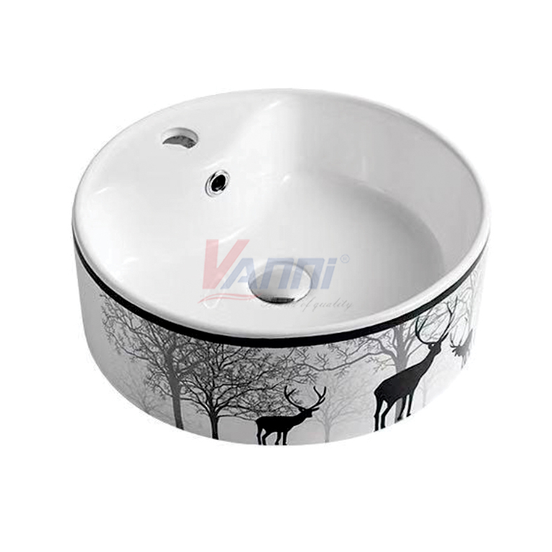 Lavabo sứ vn‑lb01
