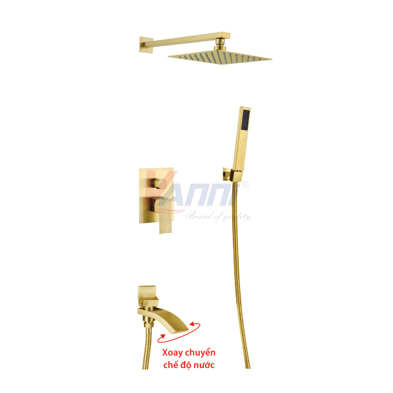 Sen âm tường nóng lạnh vàng vn-8160
