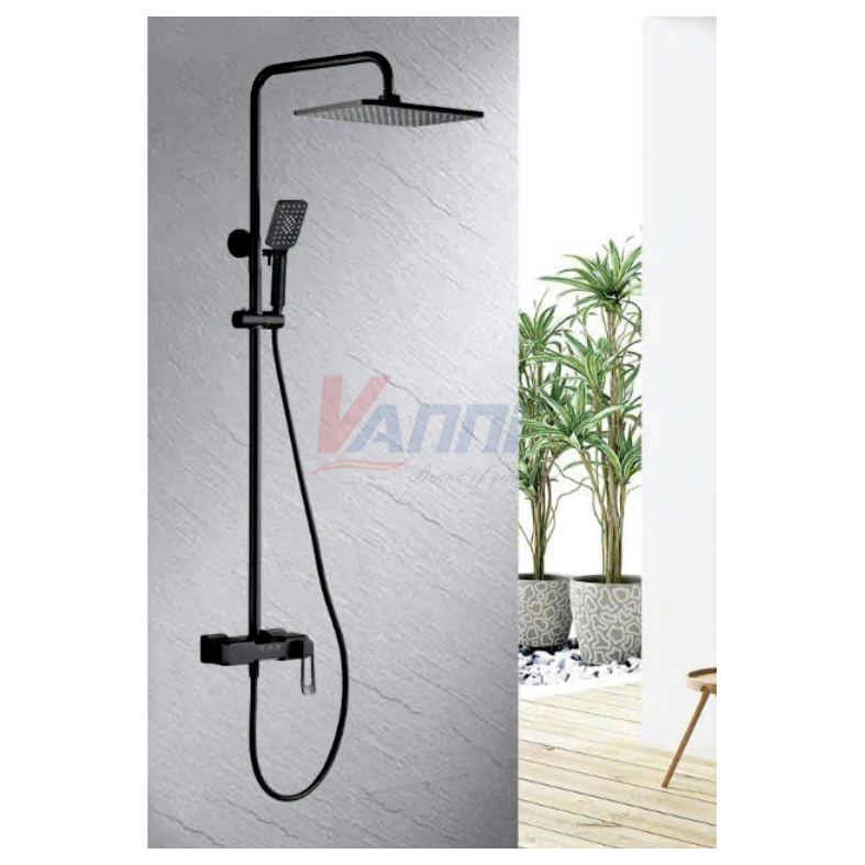 Sen cây tắm đứng nóng lạnh nano xám vn-8147