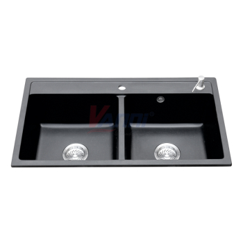 Chậu đá nhập cd-8649 đen