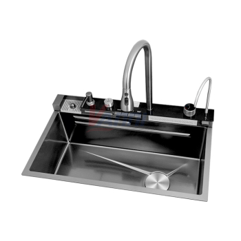 Chậu rửa chén inox đa chức năng vn-7546 (5 phím)