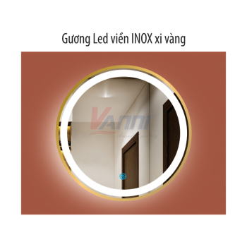 Gương led tròn xì vàng gvl‑07