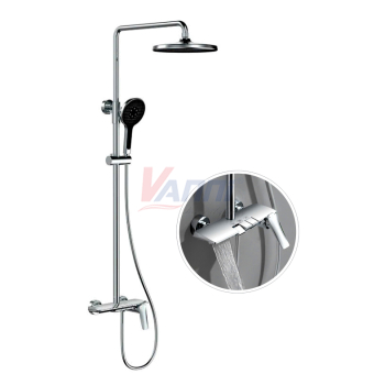 Sen cây tắm đứng nóng lạnh mạ chrome VN-8149