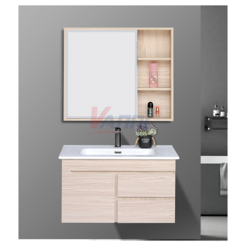 Tů lavabo 03 - pvc vân gỗ lớn